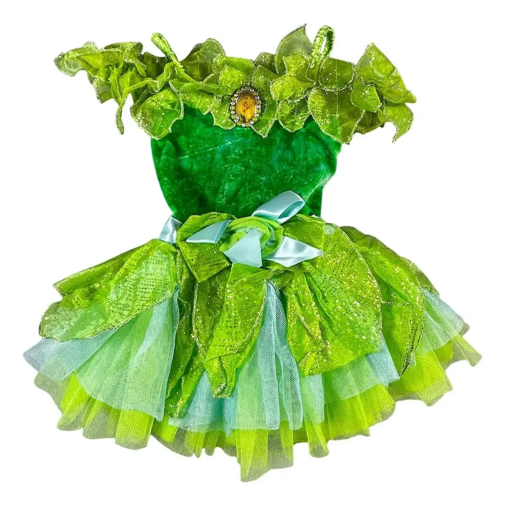 Disney Green Tinker Bell Baby Costume Dress